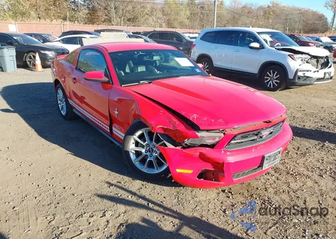 2010 Ford Mustang V6 Premium из США, поврежденный, VIN 1ZVBP8AN0A5117043